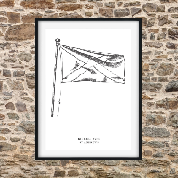 The Kinkell Saltire
