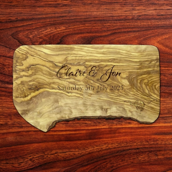 Personalised Chopping Board with Archie