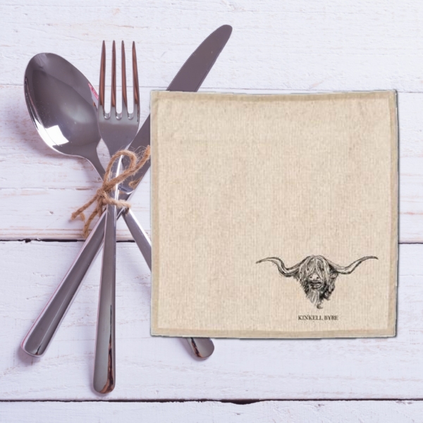 Napkins for Two with Archie