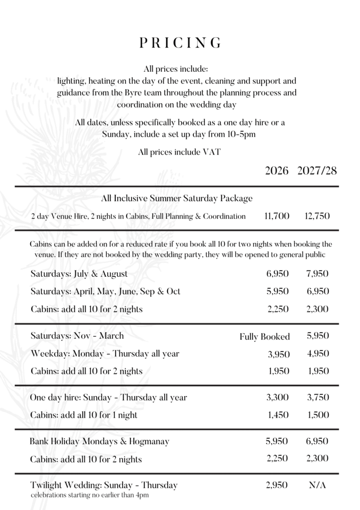 pricing 2025 oct updated!x